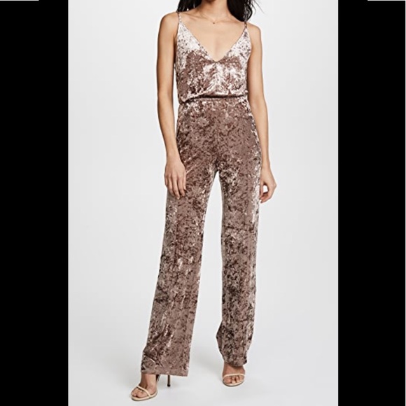 BB Dakota Velvet jumpsuit - Picture 3 of 3